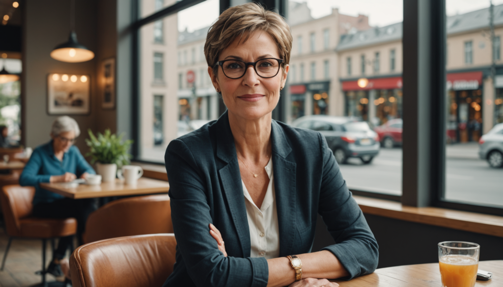 Coupe courte femme 50 ans avec lunettes - Peace Reporter