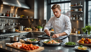 découvrez le guide michelin 2025 qui célèbre hugo roellinger, un chef marin talentueux et digne successeur de son père. plongez dans l'univers culinaire unique de ce chef prometteur et laissez-vous séduire par ses créations inspirées par la mer.