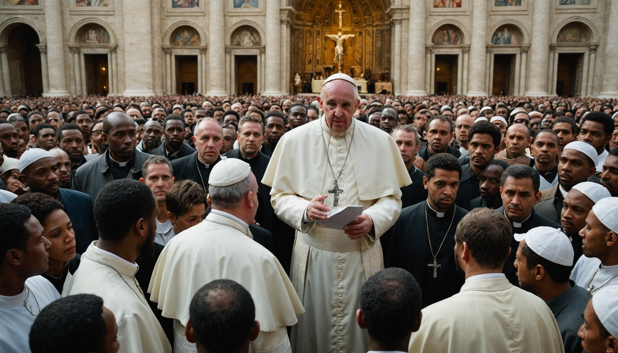 découvrez les récentes accusations de racisme et d'humiliation visant le pape françois, révélées à travers certaines vidéos. analyse des réactions des fidèles et des implications de ces controverses sur l'image du pontife.