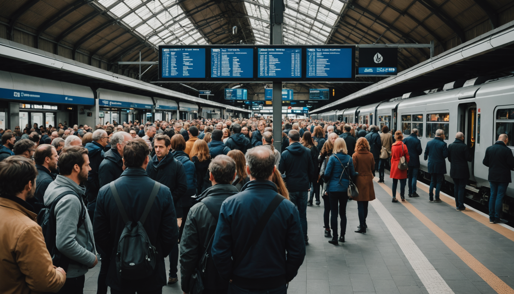 découvrez les dernières informations sur les perturbations du trafic francilien à la sncf. des éclaircissements sont attendus ce mardi concernant les impacts sur le week-end du 8 mai. restez informé pour planifier vos déplacements.