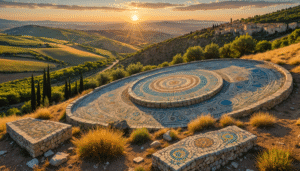découvrez la fascinante réapparition d'une mosaïque antique sur les hauteurs d'alès. plongez dans l'histoire et la culture de cette œuvre d'art oubliée, maintenant révélée aux yeux du public. une exploration inédite d'un patrimoine exceptionnel à ne pas manquer.
