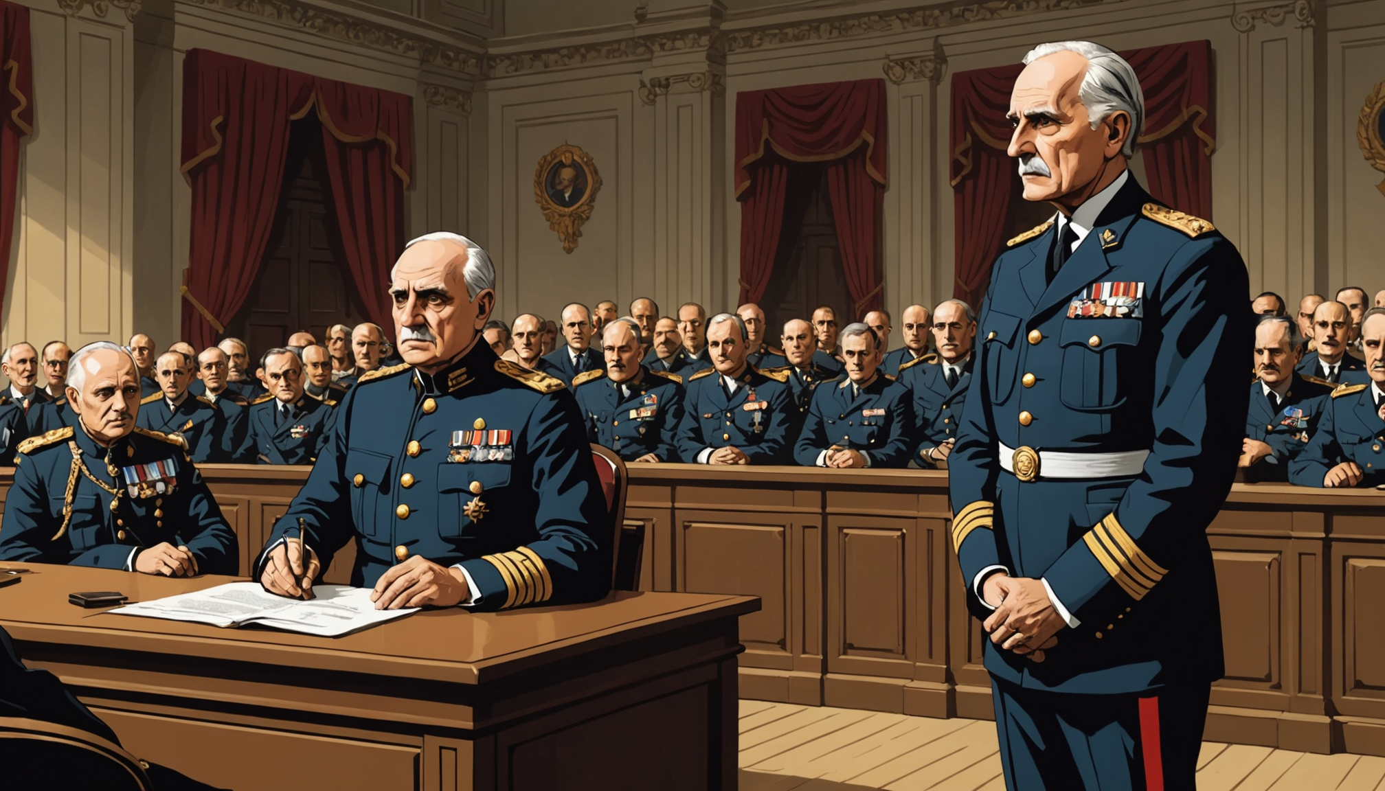 revivez les événements marquants du procès pétain qui s'est tenu il y a 80 ans, un moment clé de l'histoire française entre trahison et déshonneur. découvrez les enjeux politiques et moraux de cette période cruciale, ainsi que l'impact durable sur la société française.