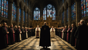 des évêques français s’opposent à la réhabilitation d’un prêtre condamné pour viol, plaidant pour la justice, la protection des victimes et la transparence.