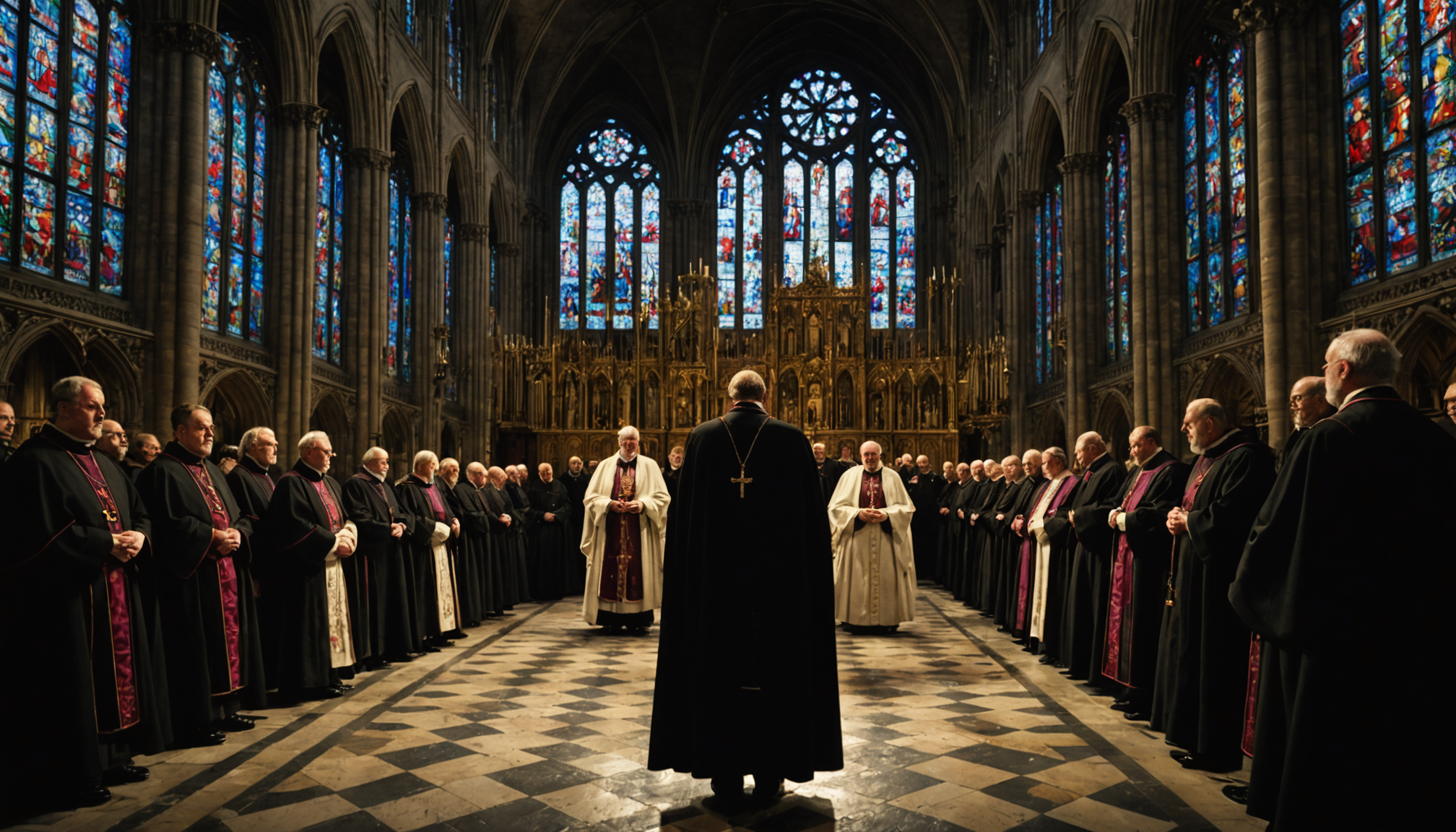 des évêques français s’opposent à la réhabilitation d’un prêtre condamné pour viol, plaidant pour la justice, la protection des victimes et la transparence.