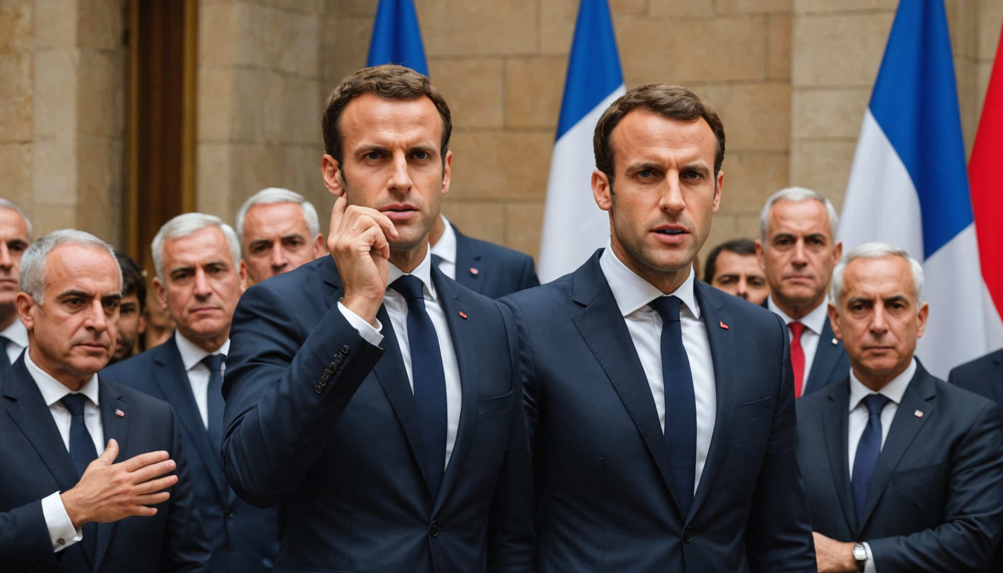 emmanuel macron répond avec détermination aux accusations de benyamin netanyahu sur l'antisémitisme en france, affirmant l'engagement du pays contre toute forme de discrimination.
