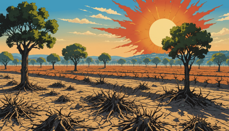 découvrez les effets d'une canicule persistante en france, frappant durement le centre-est et l'aude sous un soleil intense. analyse des températures record et des conséquences sur la vie quotidienne.