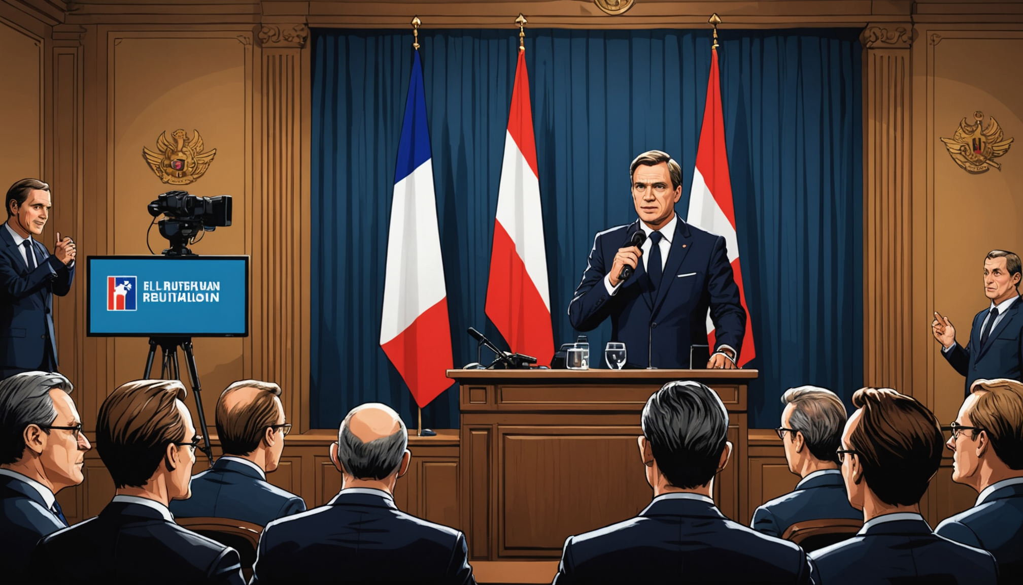 suivez en direct les déclarations du nouveau ministre de l'intérieur, bruno retailleau, qui annonce une politique de fermeté sans compromis face aux enjeux de sécurité en france.