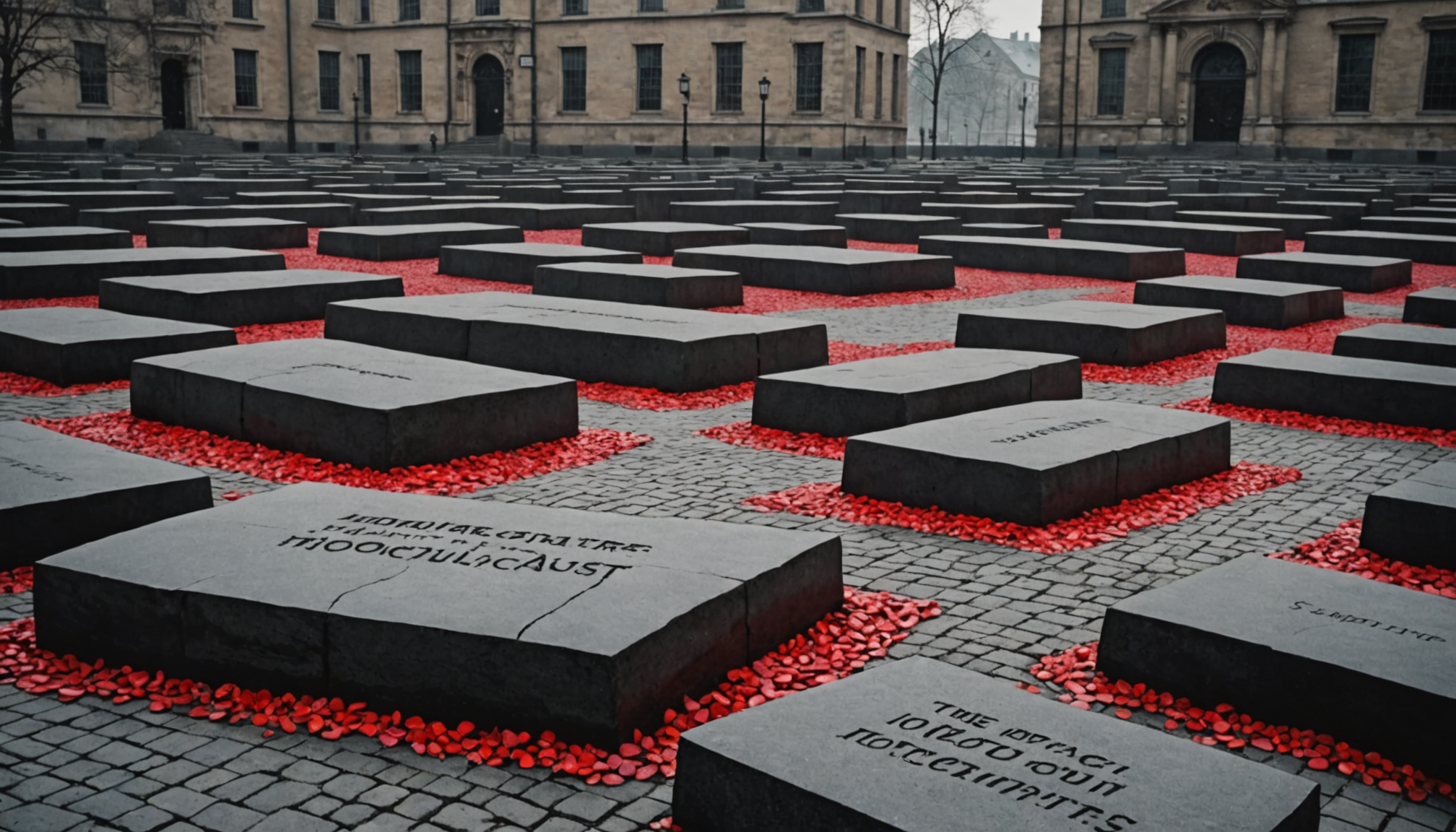 découvrez l'analyse de l'apparition d'empreintes écarlates sur le mémorial de la shoah à paris : contexte, signification et réactions face à cet acte provocateur et symbolique.