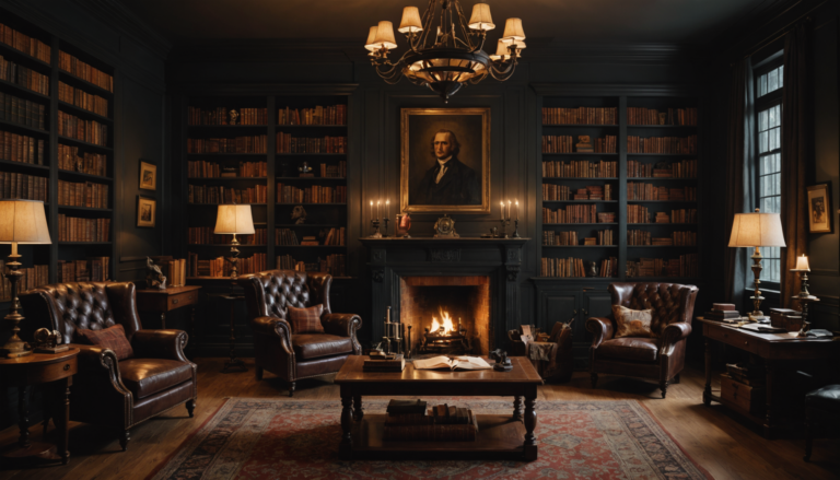 découvrez des idées déco inspirées de l'ambiance dark academia hivernale pour créer une atmosphère mystérieuse et élégante dans votre intérieur.