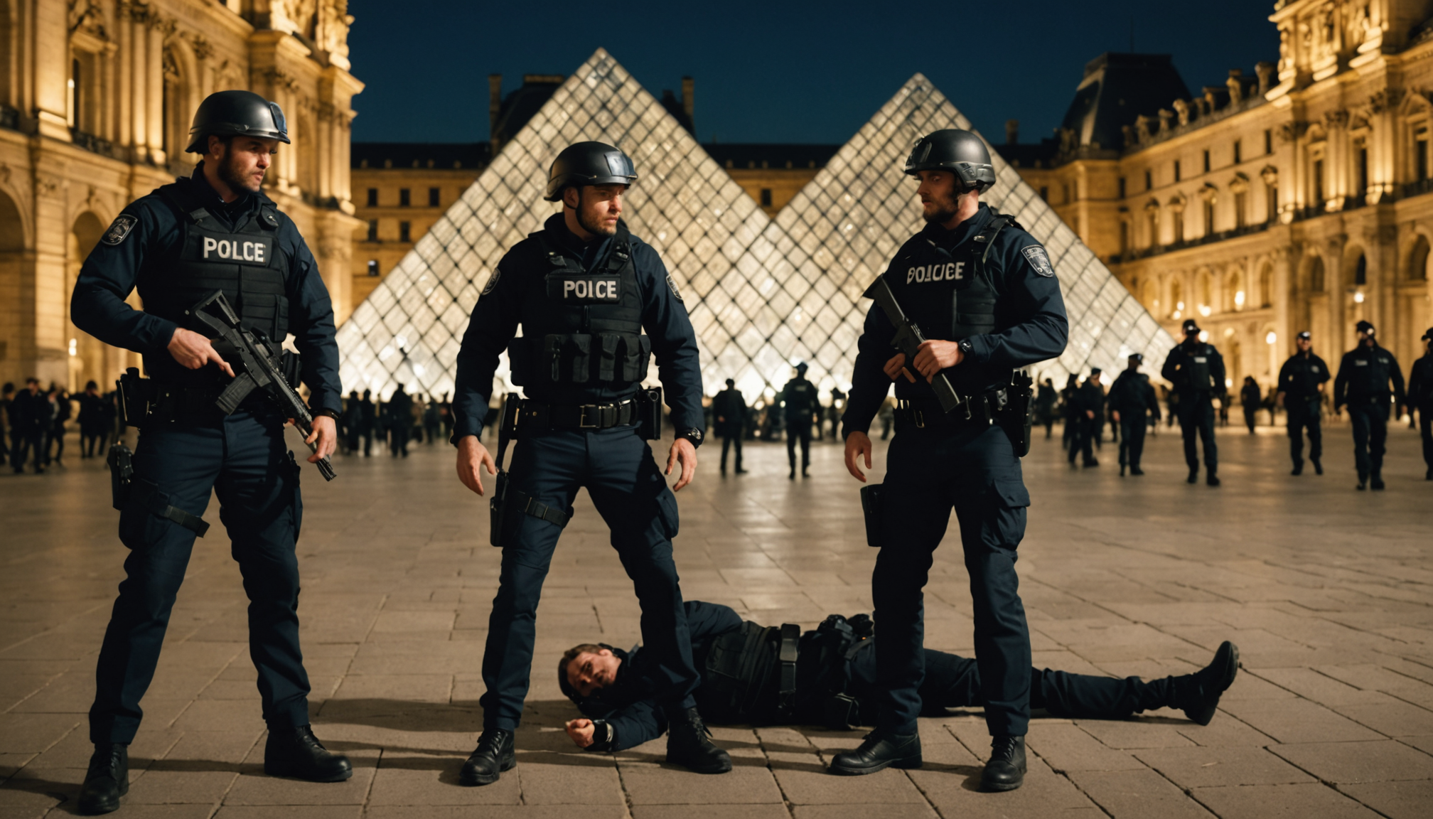 mise en détention provisoire du quatrième suspect impliqué dans le cambriolage au louvre, révélant de nouveaux éléments sur le commando présumé.