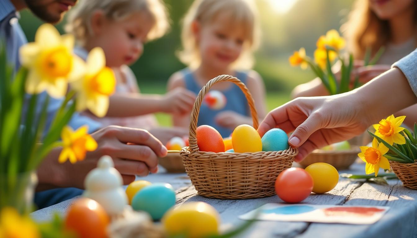 découvrez des idées d'activités ludiques et originales pour célébrer pâques en famille ou entre amis, pour des moments de joie et de créativité.