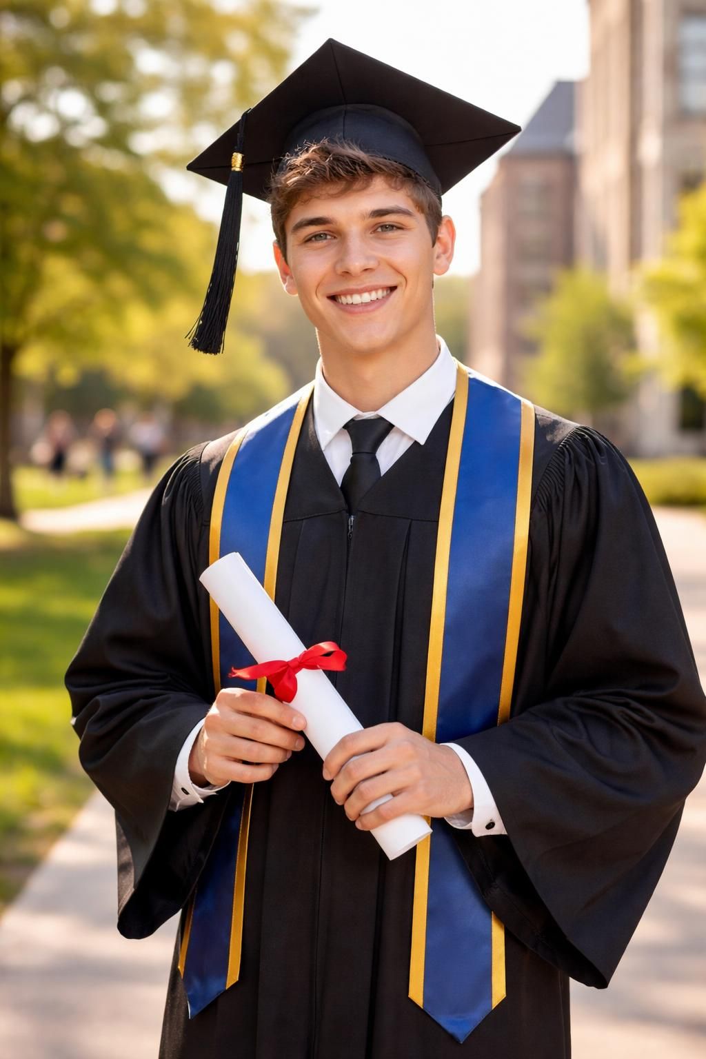 explore powerful and inspirational portraits of male graduates that capture their achievements and the essence of their academic journey.