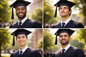 Capturing the Essence: Inspirational Portraits of Male Graduates