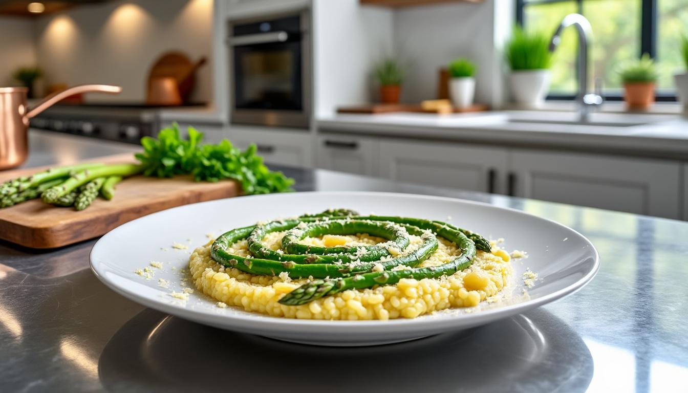 découvrez des recettes savoureuses et originales pour sublimer l'asperge verte, un légume frais et raffiné à intégrer dans vos repas printaniers.