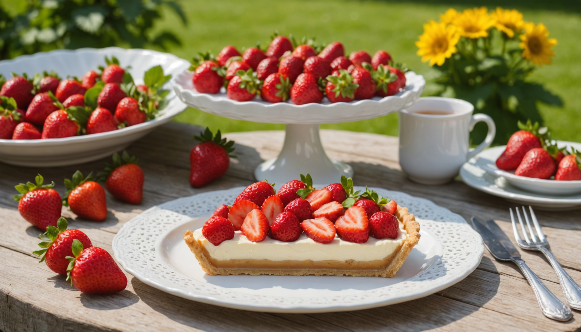 découvrez notre recette estivale de la tarte aux fraises, réinventée pour une explosion de saveurs rafraîchissantes et gourmandes cet été.