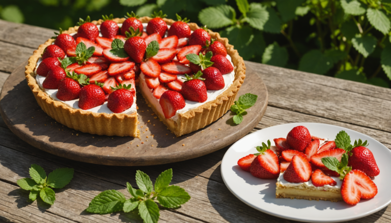 découvrez notre recette estivale de tarte aux fraises revisitée, alliant fraîcheur et gourmandise pour un dessert parfait sous le soleil.