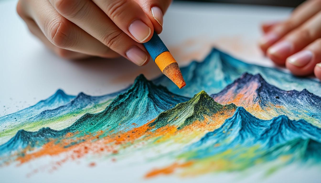 découvrez comment créer un paysage saisissant avec des pastels secs grâce à notre guide d'exploration artistique. techniques, conseils et astuces pour sublimer vos œuvres.