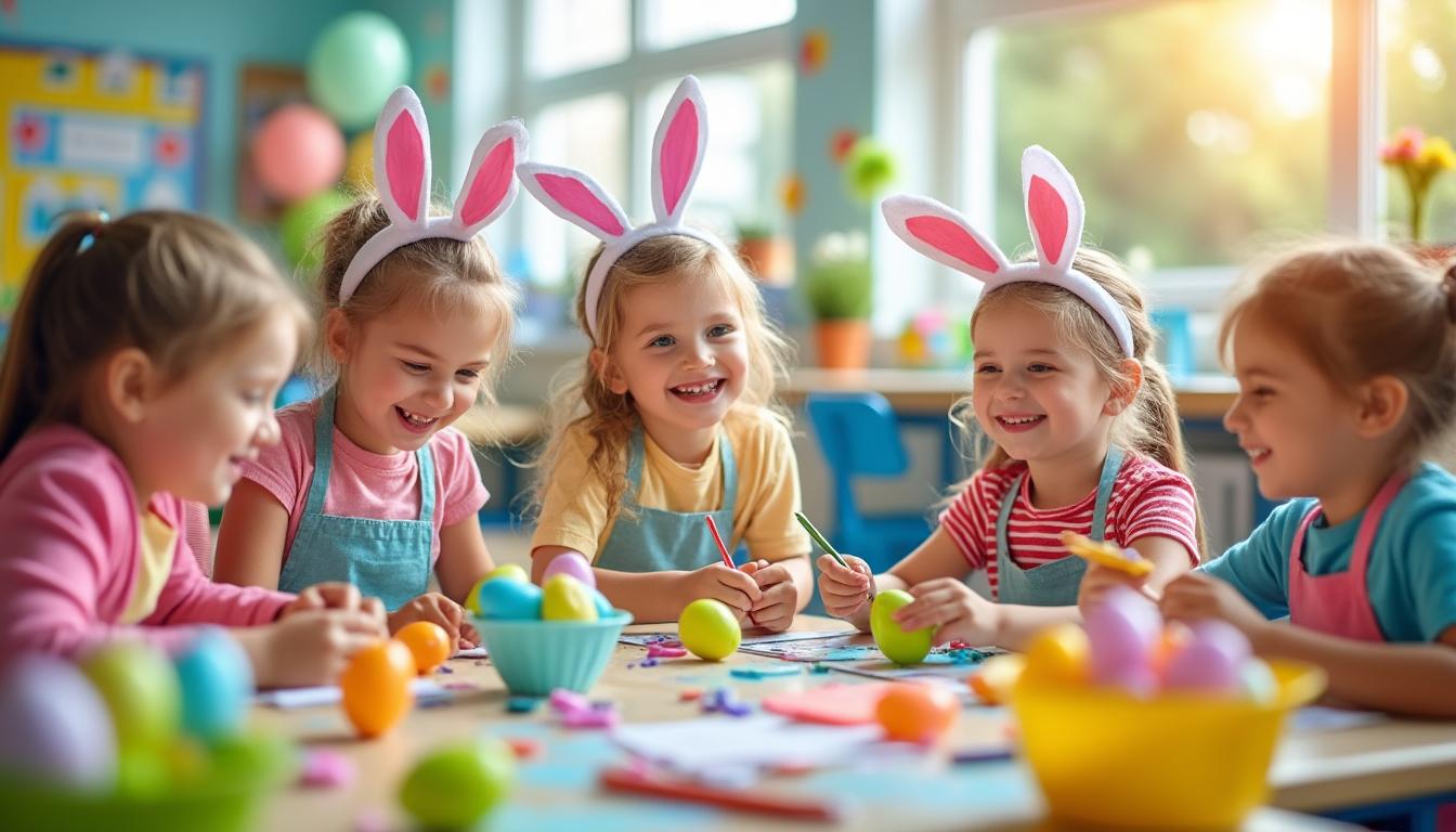 découvrez des idées ludiques et créatives pour organiser des activités de pâques en maternelle, favorisant l'apprentissage et le plaisir des tout-petits.