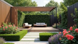 Kreative Ideen zur Gartengestaltung: So trennen Sie Ihren Garten stilvoll und praktisch ab