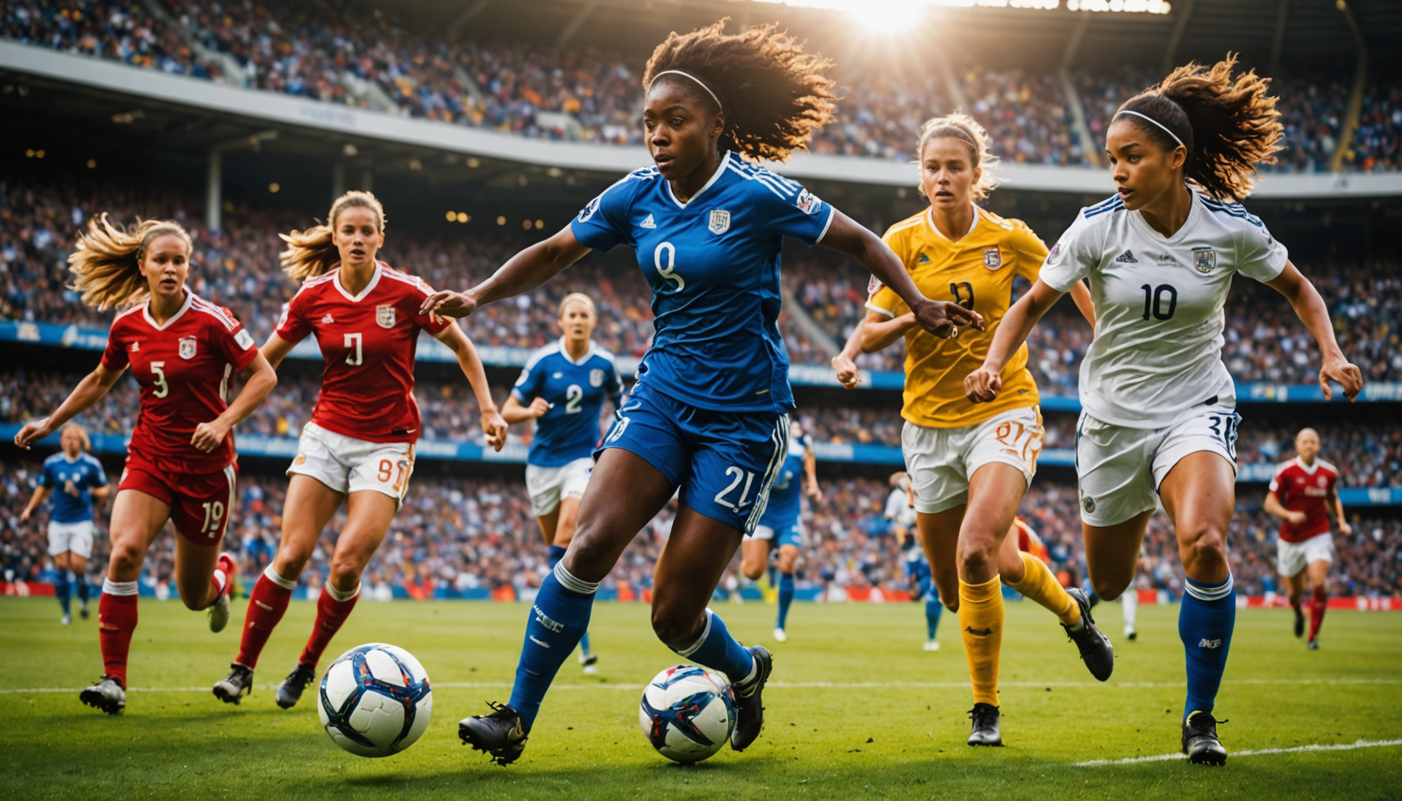 découvrez l'univers passionnant des joueurs de football, les véritables héros du terrain, à travers leurs exploits, leur passion et leur détermination.