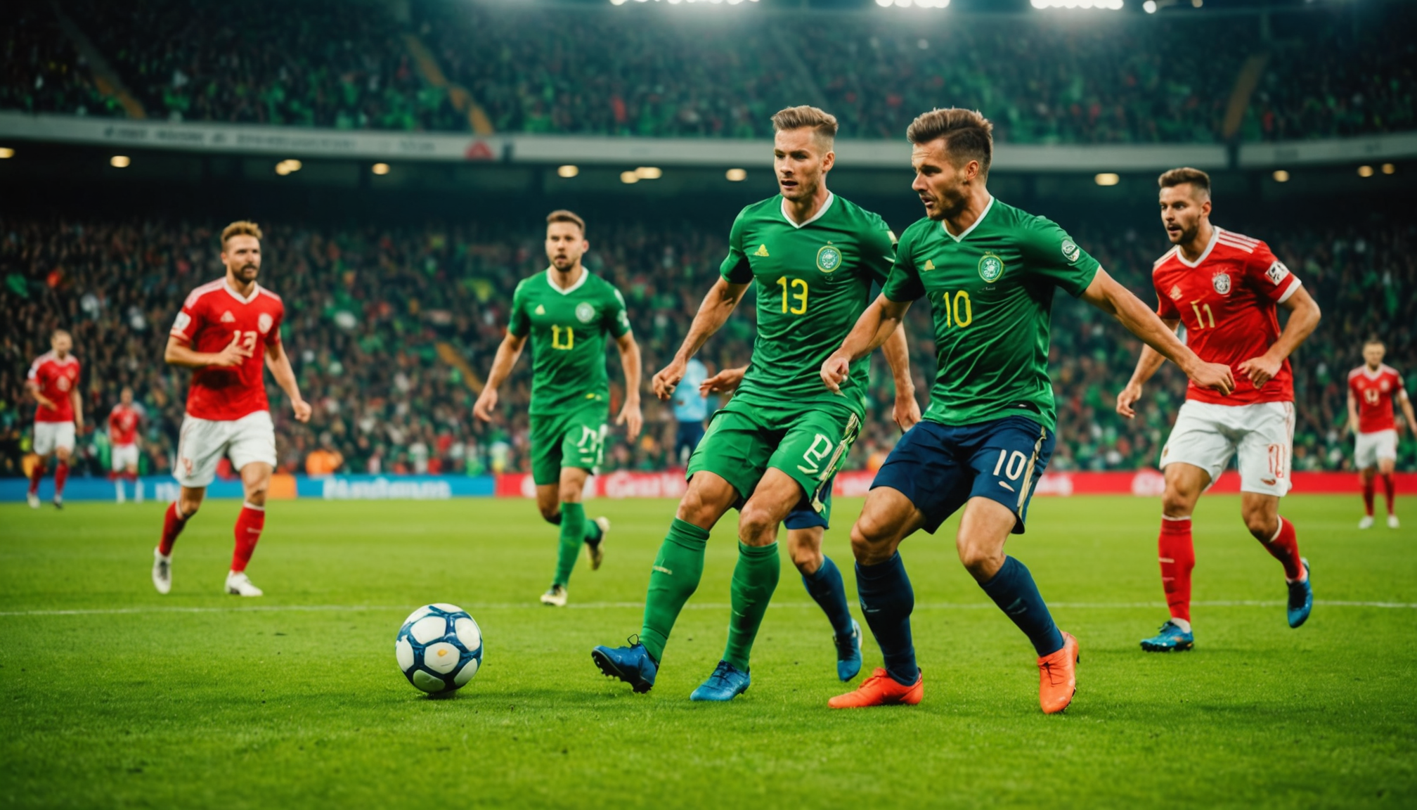 découvrez l'univers passionnant des joueurs de football, ces héros du terrain qui vibrent au rythme du jeu et inspirent des millions de fans à travers le monde.