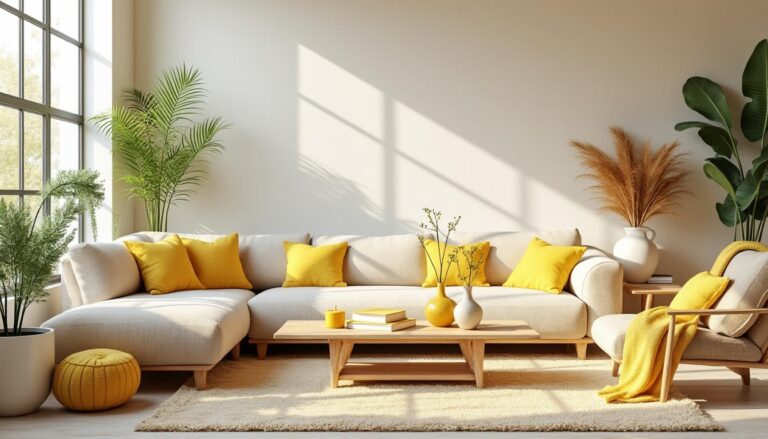 découvrez comment les nuances douces du jaune pastel peuvent apporter une touche lumineuse et chaleureuse à votre intérieur, créant une ambiance apaisante et élégante.