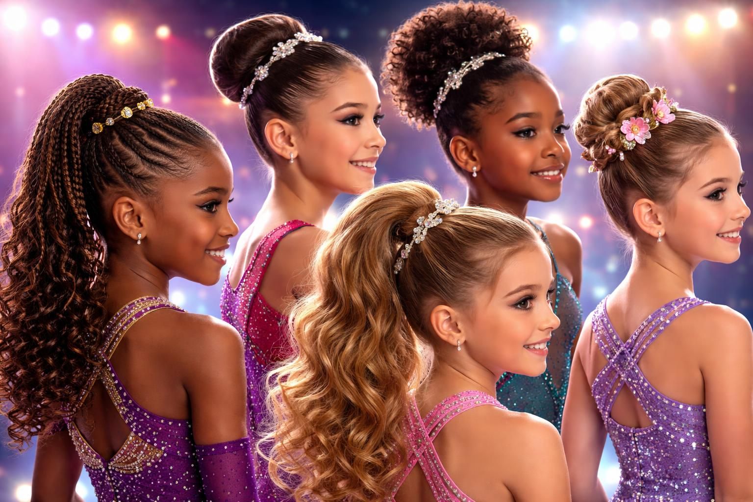 discover stylish hair ideas to make your dance recital look truly show-stopping. from elegant updos to trendy braids, find the perfect hairstyle to shine on stage.