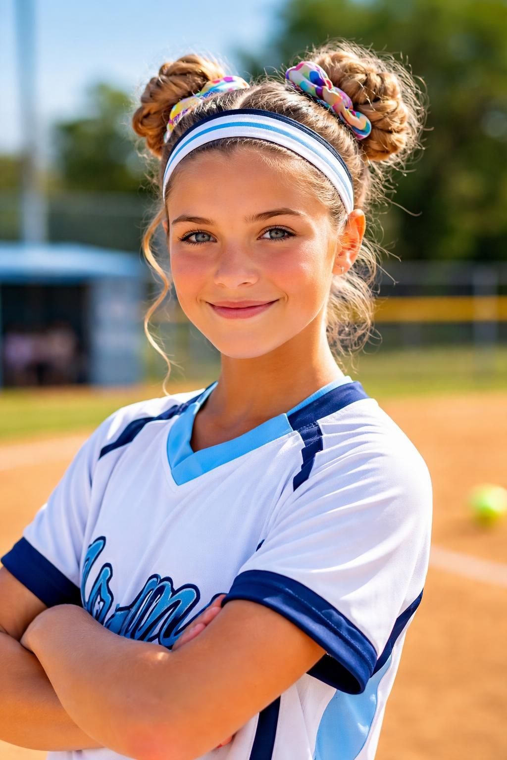 discover charming and trendy hairstyles perfect for softball players, combining style and practicality for the field.