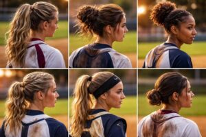 Charming and Trendy Hairstyles Perfect for Softball Players