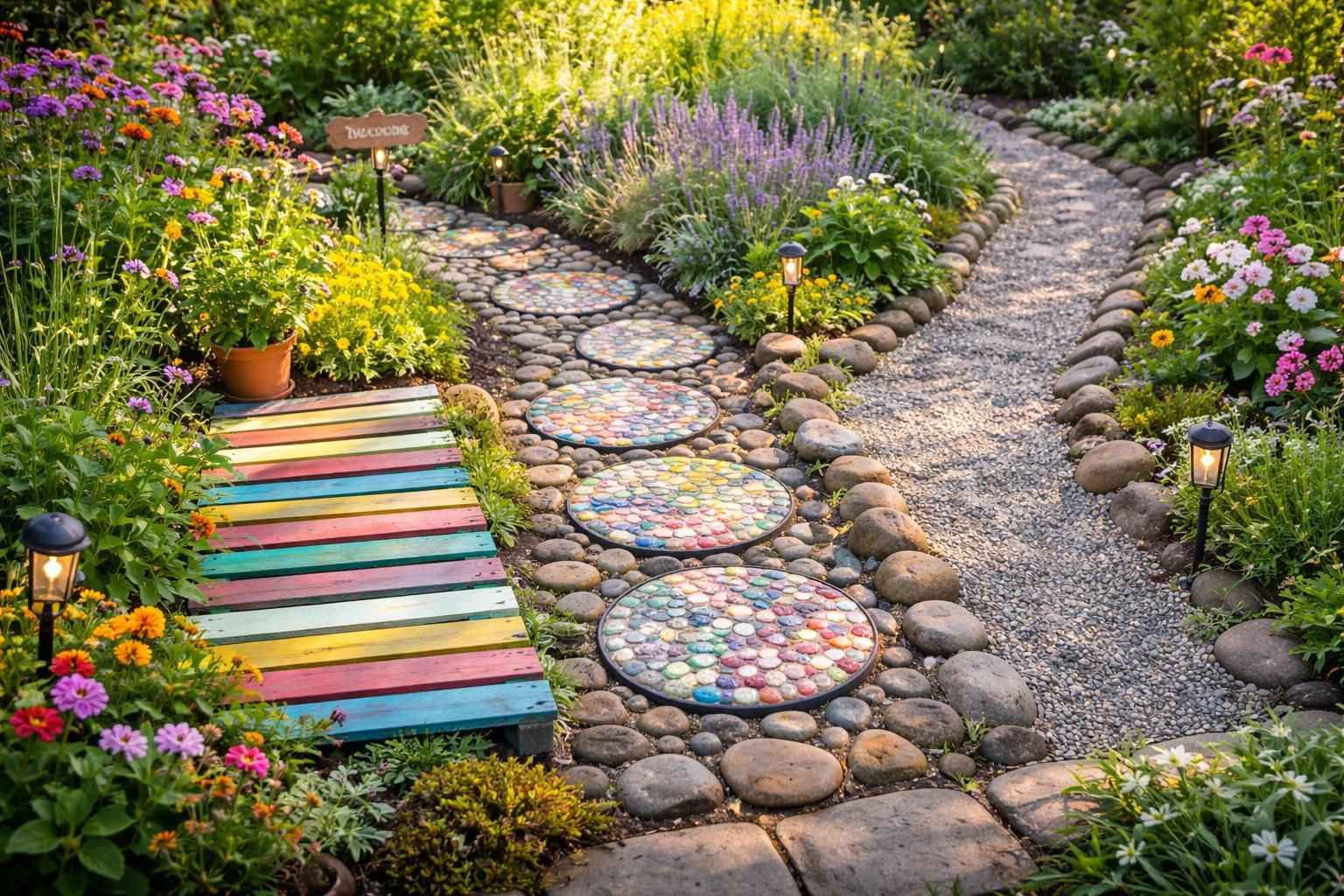 discover creative and affordable diy ideas to design beautiful walkways that enhance your outdoor space without breaking the bank.