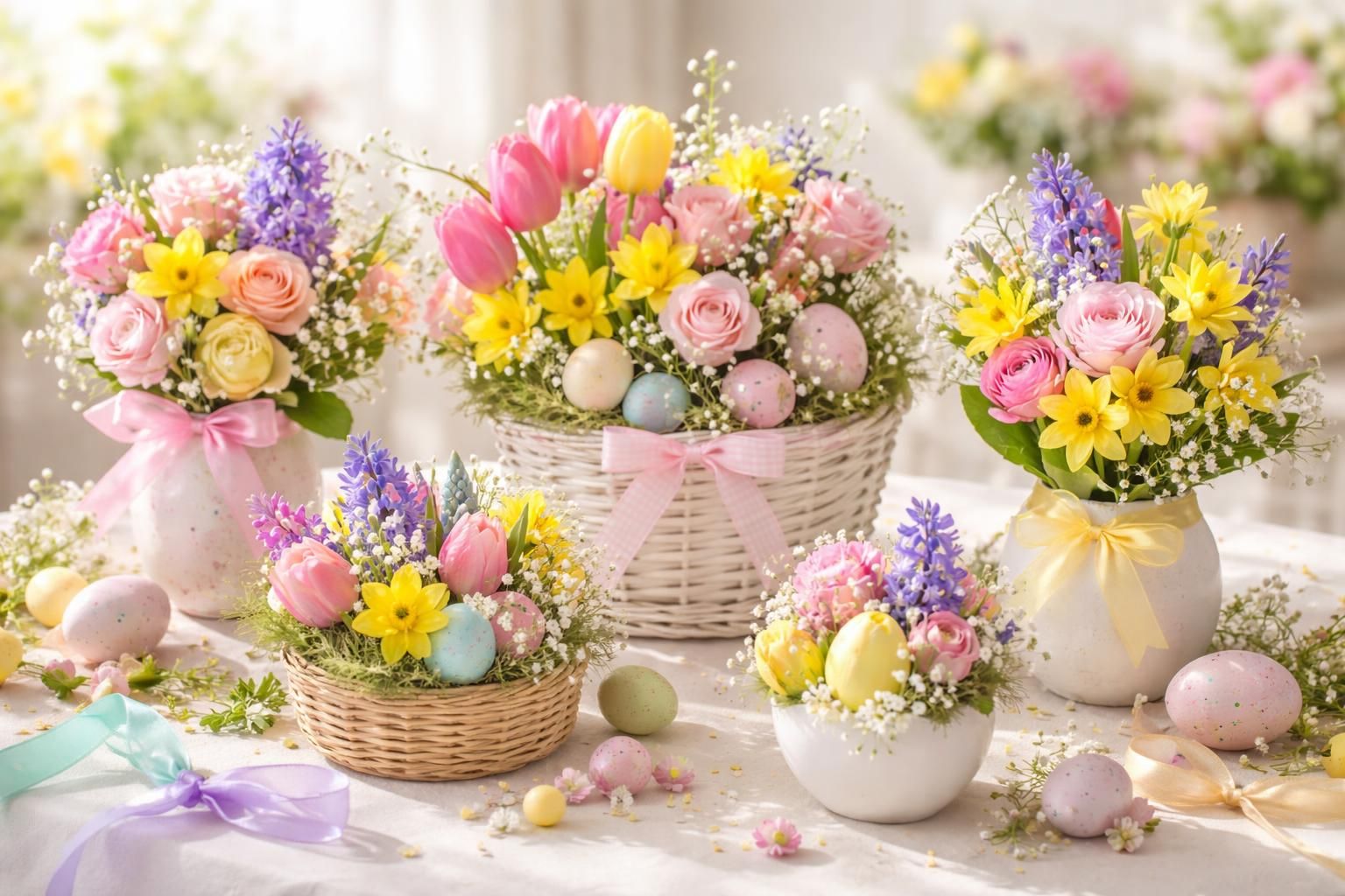 discover creative easter flower arrangements that add vibrant colors and fresh charm to your spring celebrations. perfect for brightening any festive setting.