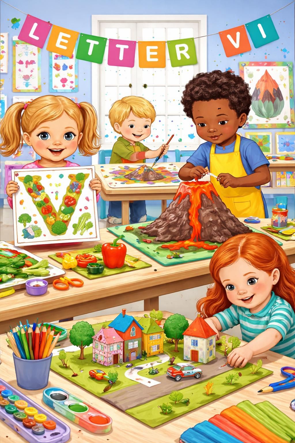 discover fun and engaging letter v craft ideas designed for preschoolers to boost early learning and creativity.
