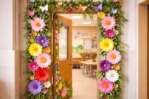 Creative Spring Door Decorations to Brighten Up Your Classroom