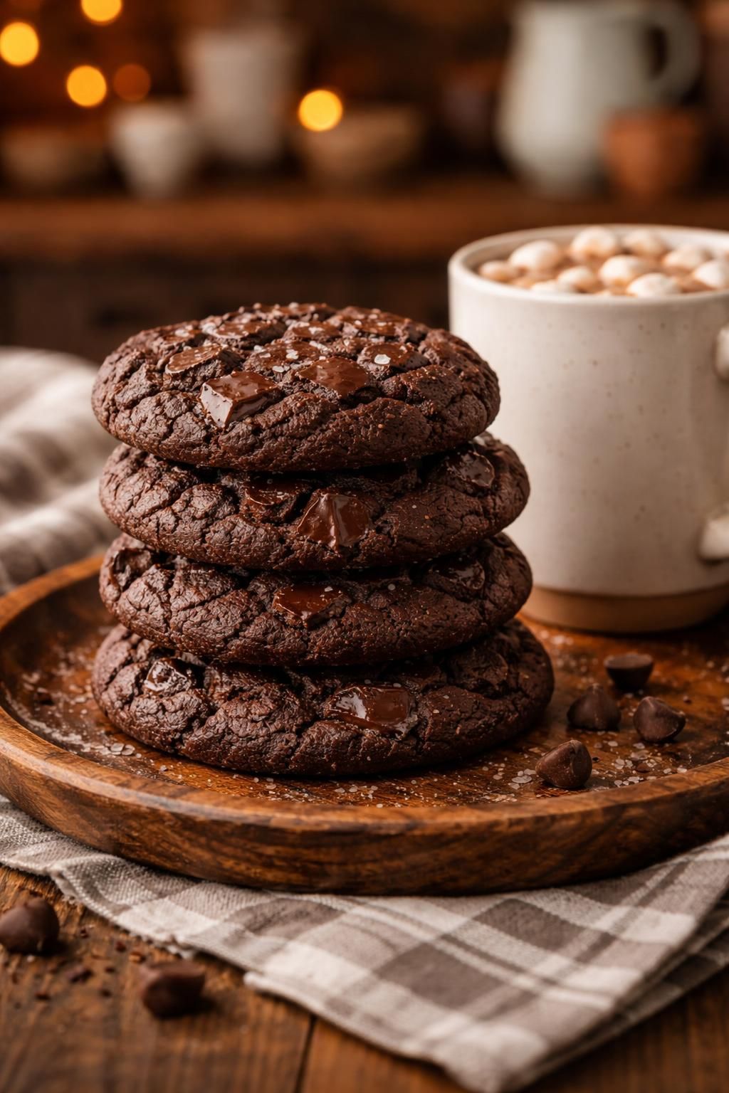 indulge in our decadent dark cacao cookies—rich, flavorful, and irresistibly delicious treats perfect for chocolate lovers.