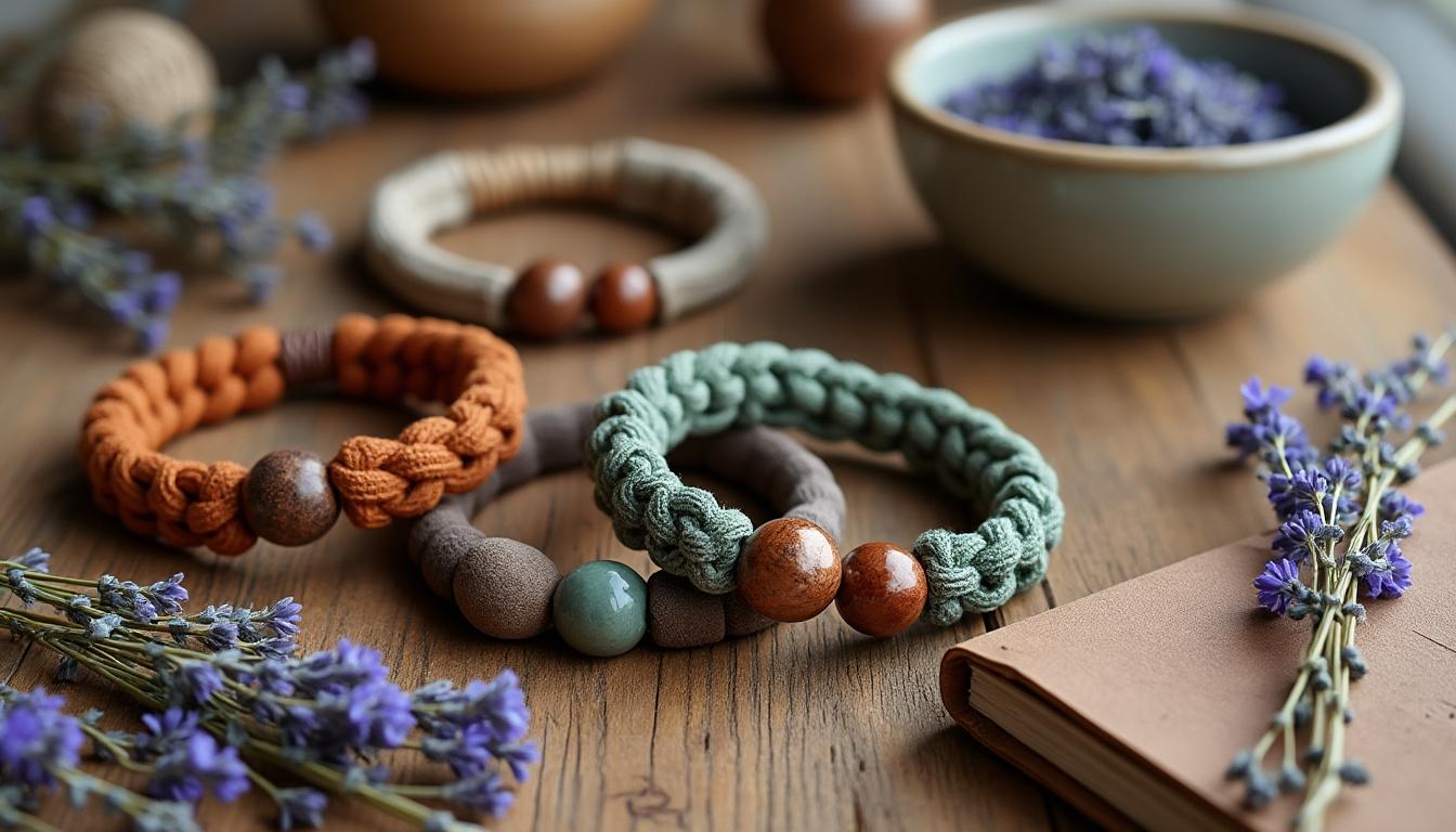 explorez notre collection unique de bracelets macramé faits main, alliant savoir-faire artisanal et design authentique pour sublimer votre style.