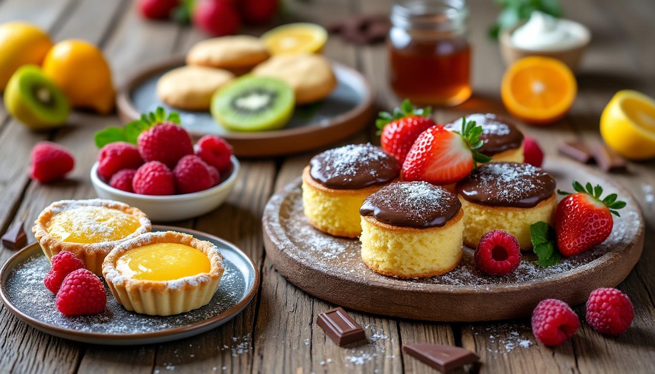 découvrez nos recettes rapides et gourmandes de desserts express, prêts en un clin d'œil pour satisfaire toutes vos envies sucrées sans attendre.