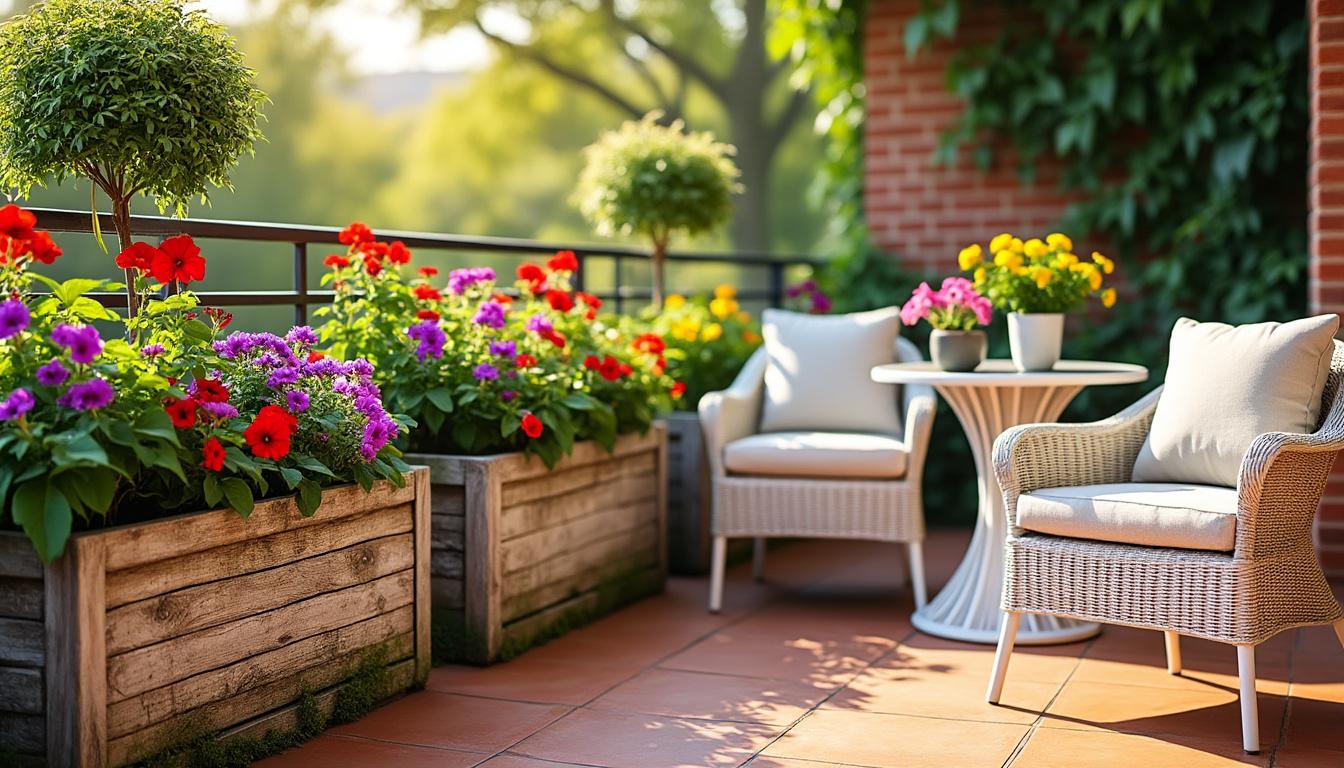 découvrez nos jardinières en bois alliant élégance naturelle et fonctionnalité pour sublimer votre espace vert avec style et durabilité.