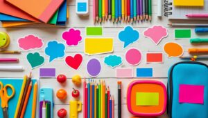 Etiquetas escolares listas para imprimir: organiza y personaliza el material de tus hijos