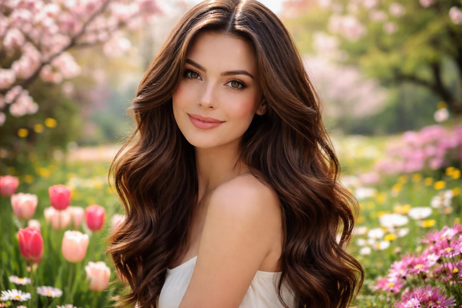 discover the perfect brunette hair shades to embrace this spring with fresh and vibrant colors that enhance your natural beauty.