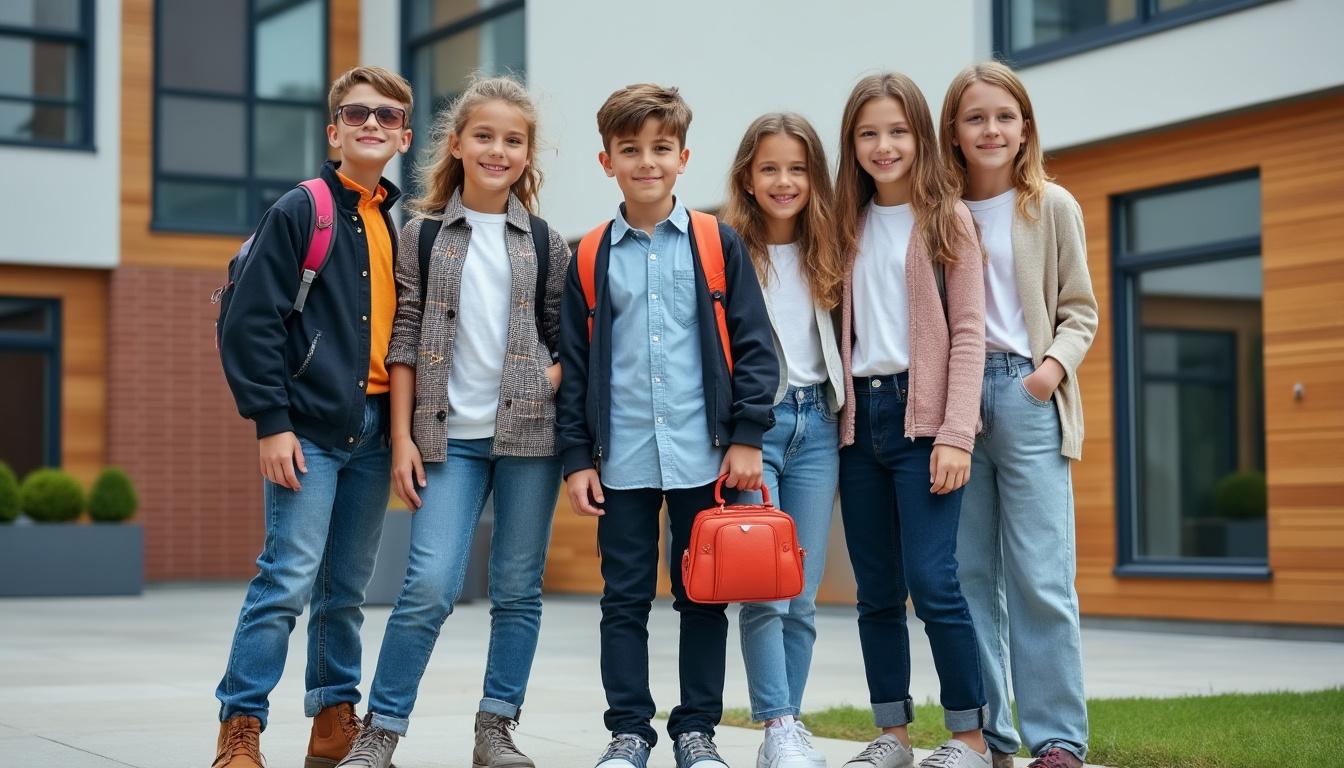 découvrez des idées de tenues stylées et adaptées pour l'école, alliant confort et tendance pour affronter la journée avec confiance.