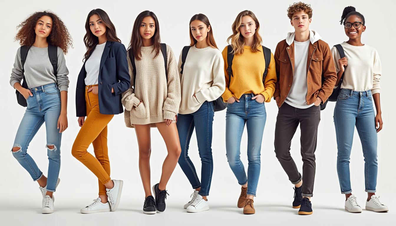 découvrez des idées de tenues stylées et adaptées pour l'école, alliant confort et tendance pour affronter la journée avec confiance.