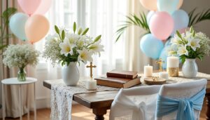 Inspiration et idées originales pour une décoration de baptême réussie