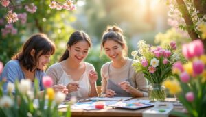 Inspirez votre printemps avec des loisirs créatifs épanouissants