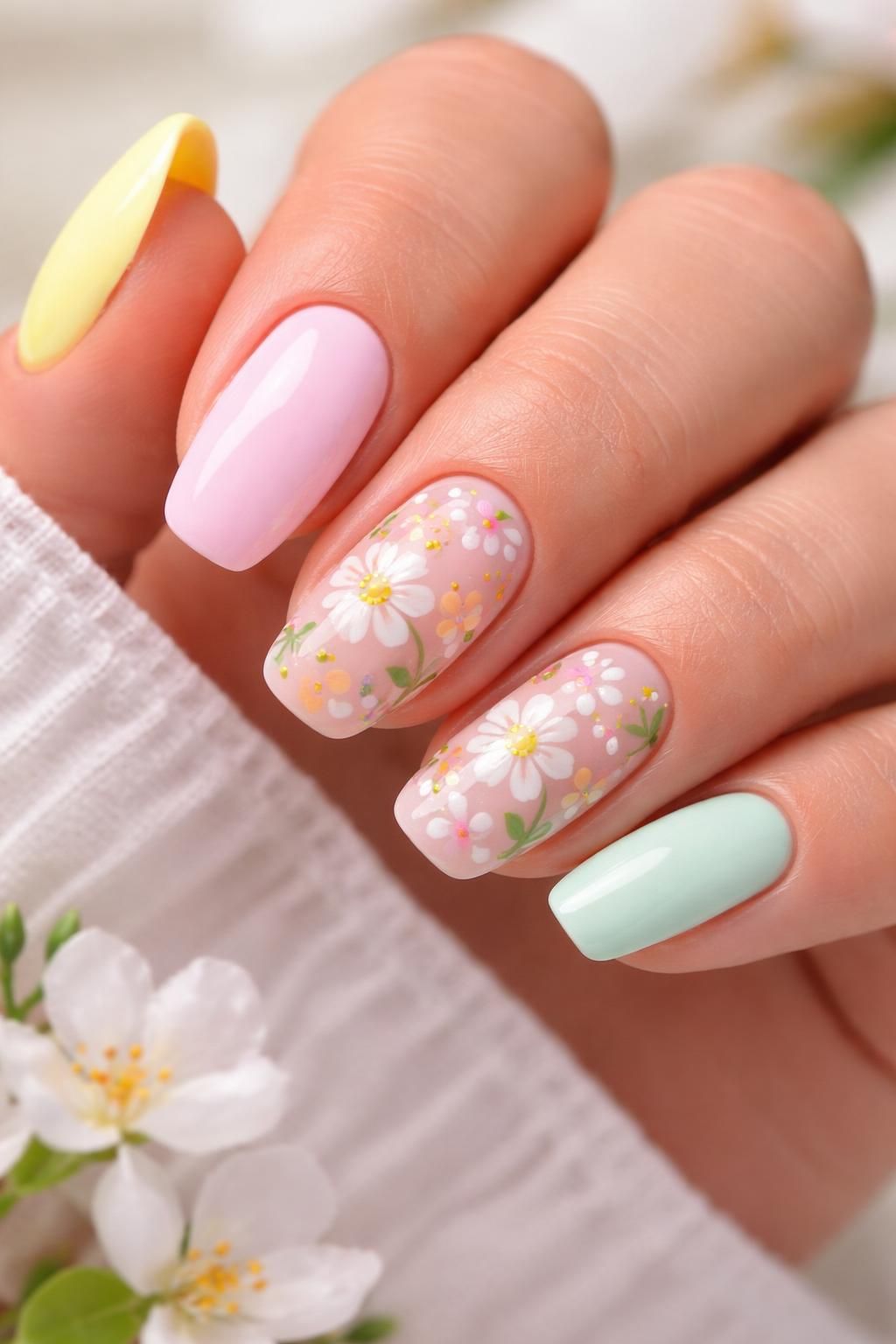 scopri idee originali per unghie primaverili con colori vivaci e design freschi che catturano lo spirito della stagione. ispirazioni creative per la tua manicure primaverile.