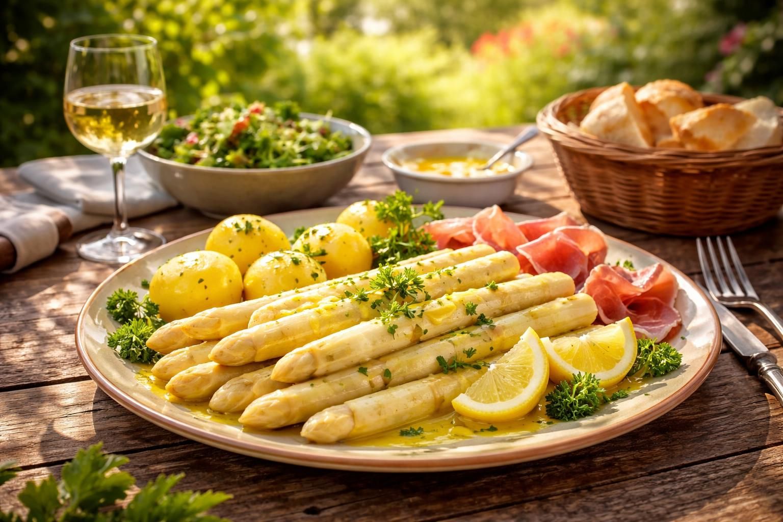 entdecken sie köstliche rezepte mit weißem spargel und genießen sie die spargelsaison voller geschmack und vielfalt. von klassischen zubereitungen bis zu kreativen ideen – lassen sie sich inspirieren!