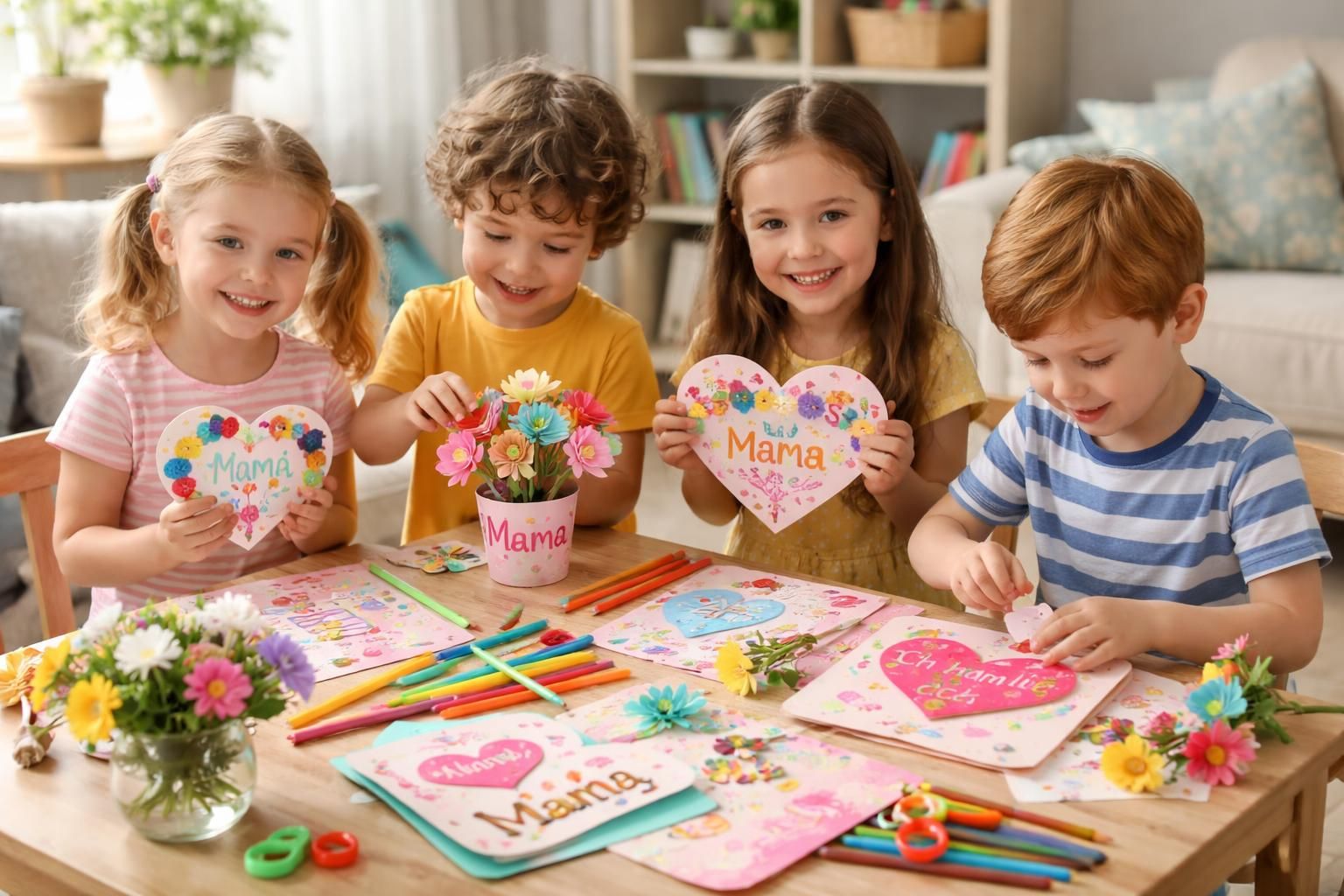 entdecken sie kreative bastelideen zum muttertag, um gemeinsam mit kindern wundervolle geschenke zu gestalten und unvergessliche momente zu schaffen.