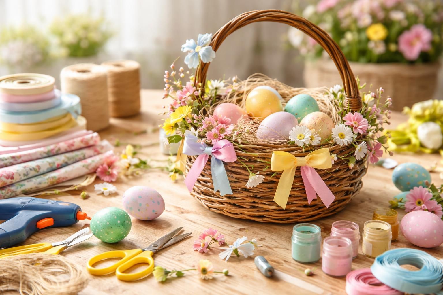 entdecke unsere kreative diy-anleitung und bastle deinen einzigartigen osterkorb ganz einfach selbst. perfekt für ein buntes und persönliches osterfest!