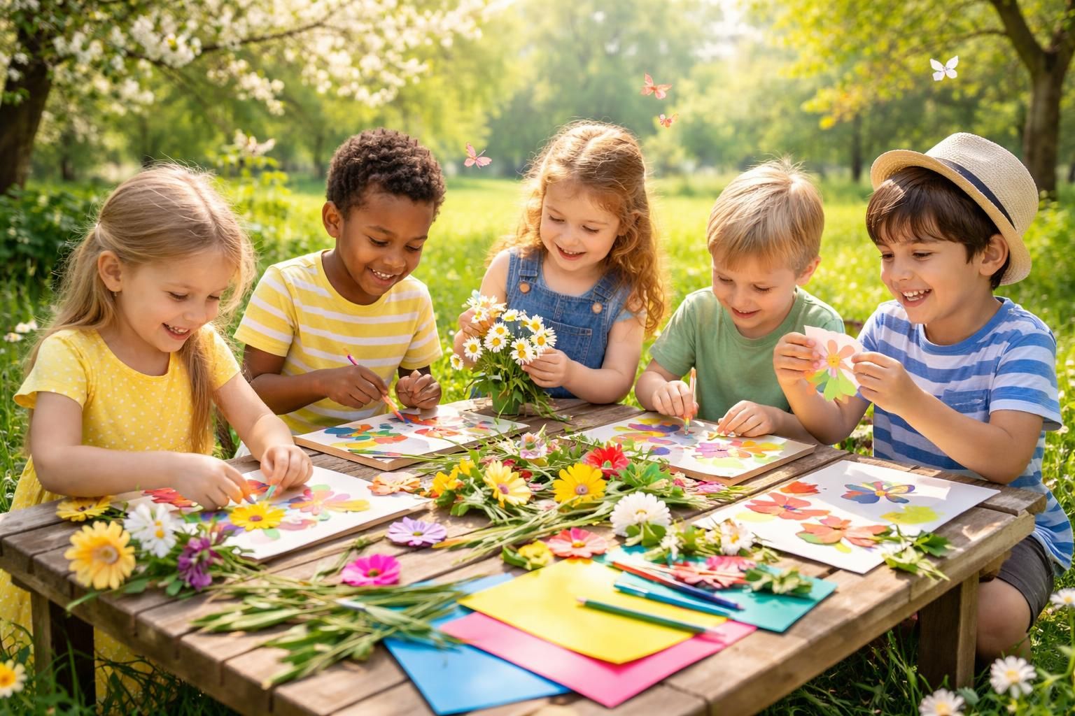 entdecken sie kreative frühlingsbasteleien für kinder, die bastelspaß mit spannenden naturentdeckungen verbinden. perfekt für spielerisches lernen und gemeinsame familienzeit.