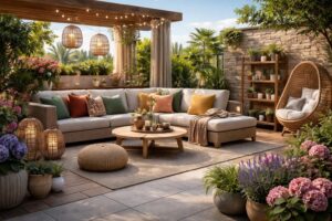 Kreative Ideen zur Terrassengestaltung und Dekoration