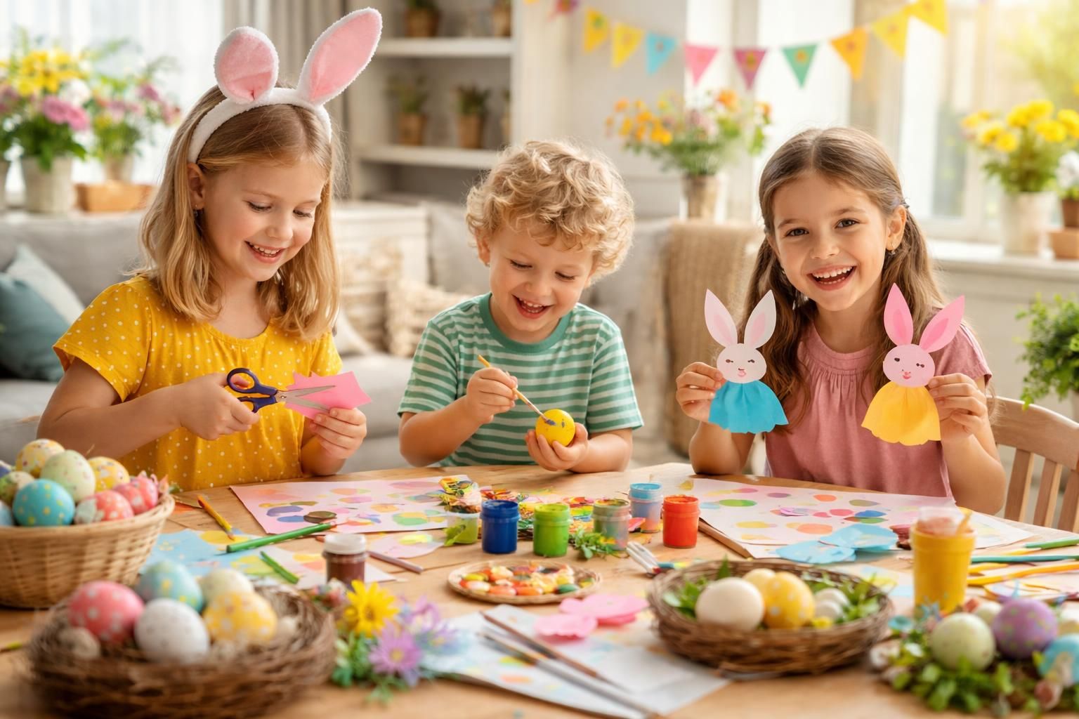 entdecken sie kreative osterbasteleien für kinder mit fröhlichen diy-projekten, die spaß machen und die fantasie anregen. perfekt für die osterzeit!